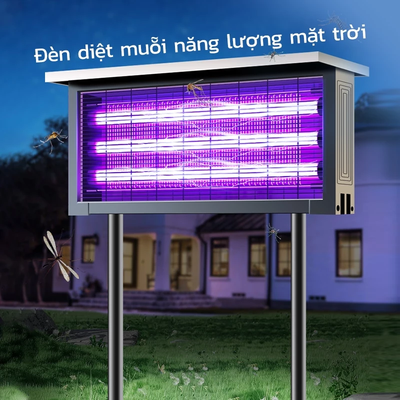 Đèn diệt muỗi năng lượng mặt trời