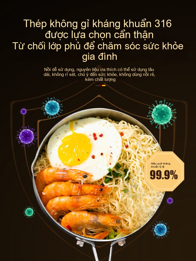 Chảo tuyết nguyên khối chống dính 24cm