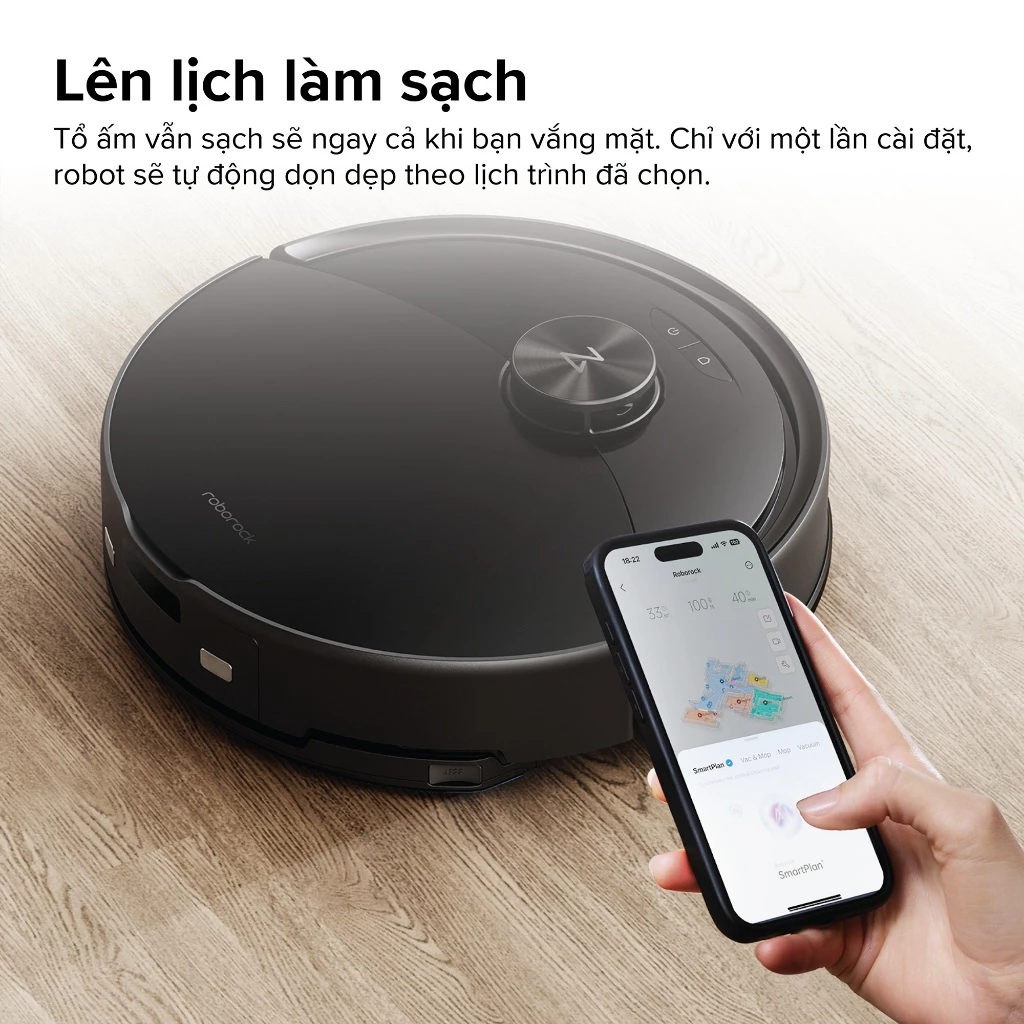 Roborock Q10 VF robot lau hút bụi