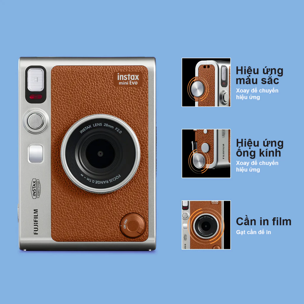 Máy ảnh lấy liền FUJIFILM Instax Mini Evo Hybrid