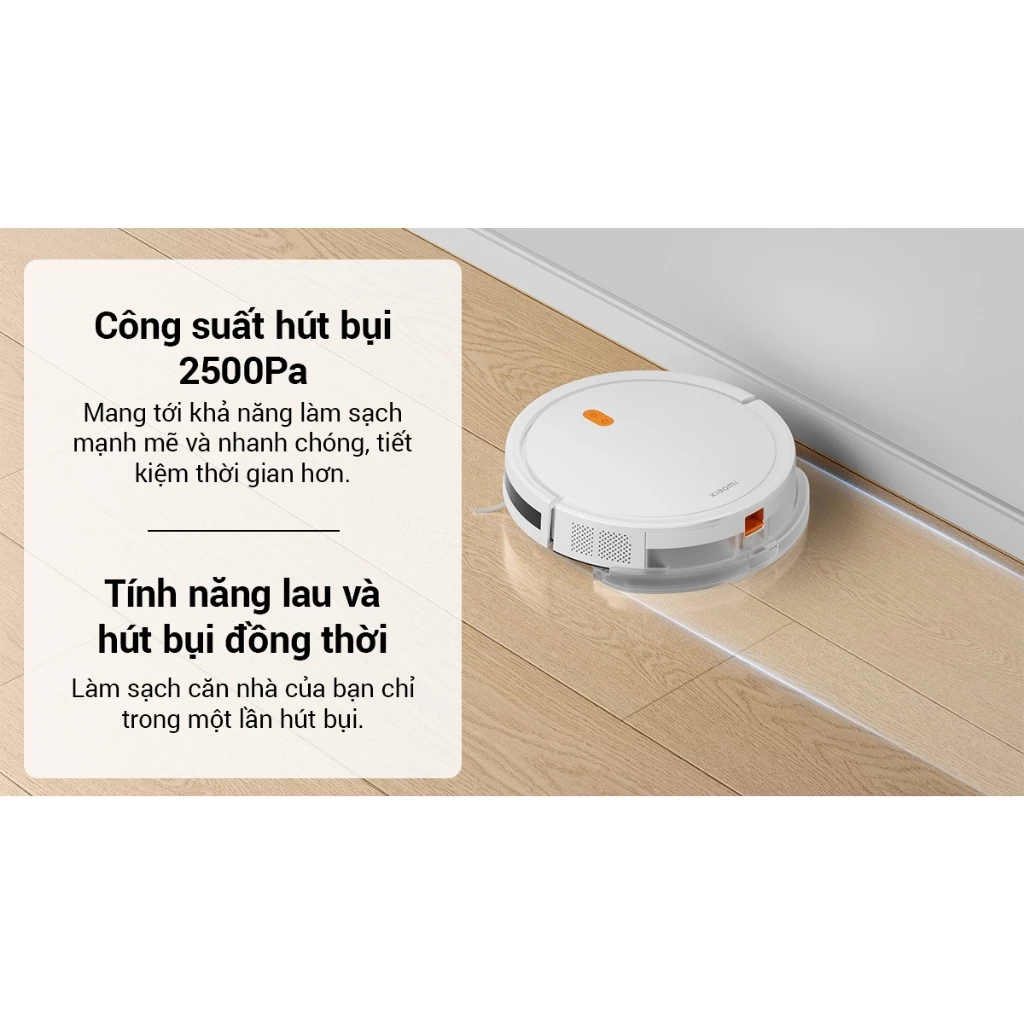 Robot Hút Bụi Lau Nhà Xiaomi Vacuum E5