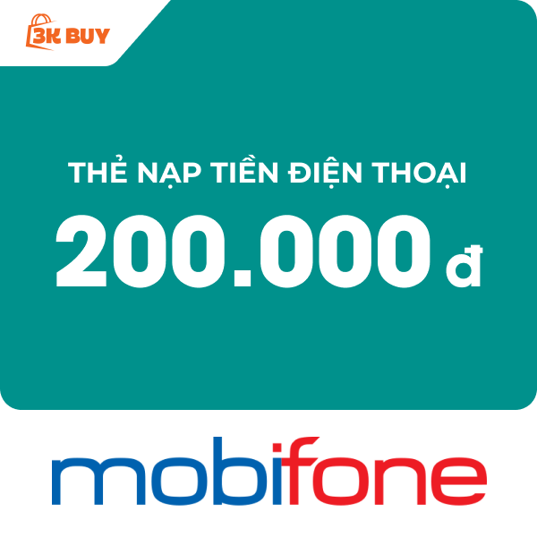 Thẻ cào điện thoại 200,000 VNĐ