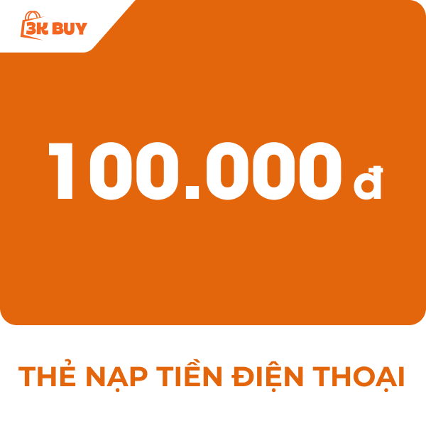 Thẻ cào điện thoại 100,000 VNĐ