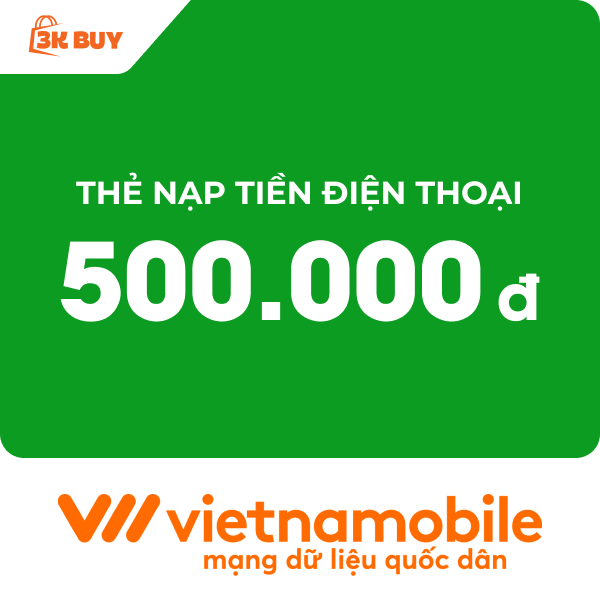 Thẻ cào điện thoại 500,000 VNĐ
