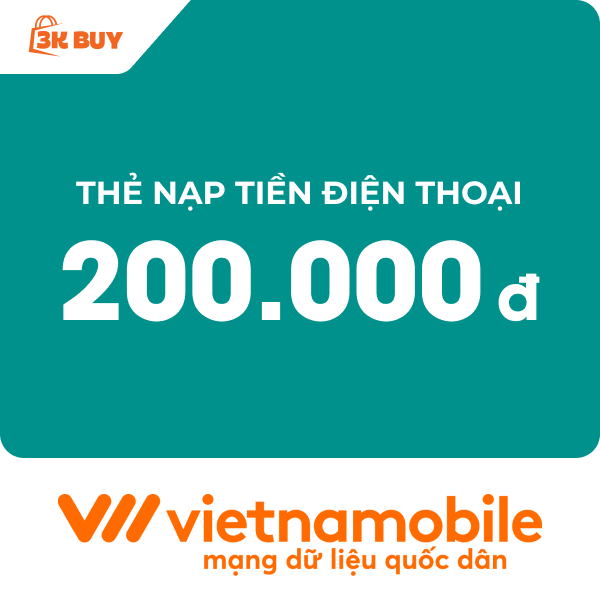 Thẻ cào điện thoại 200,000 VNĐ