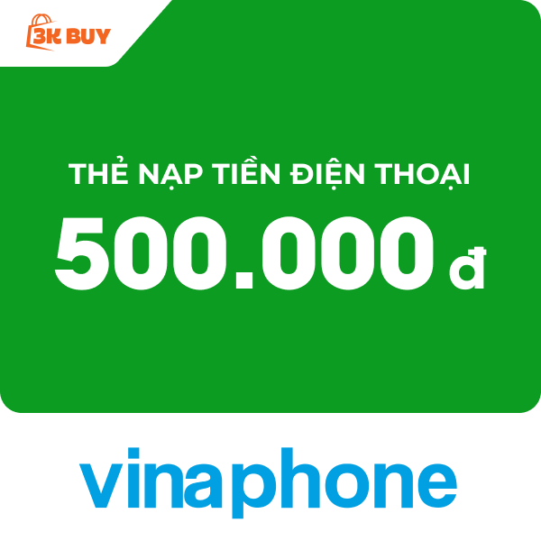 Thẻ cào điện thoại 500,000 VNĐ