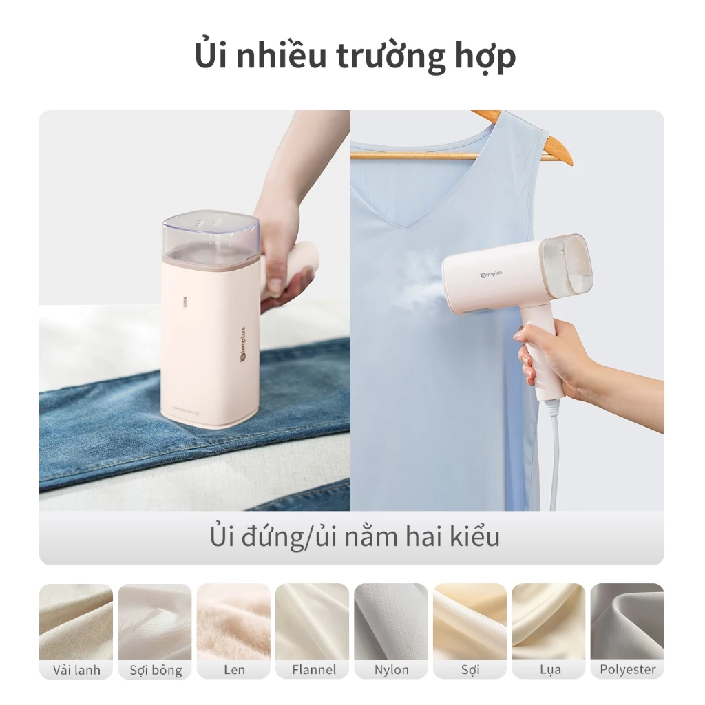 SimplusVN Bàn ủi hơi nước cầm tay Simplus GTJH020, Công